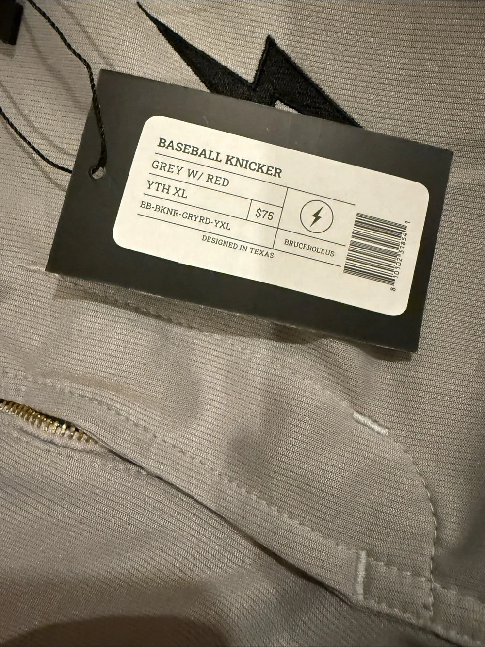 Bruce Bolt durable gray